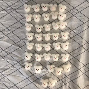 Mini bunny candles